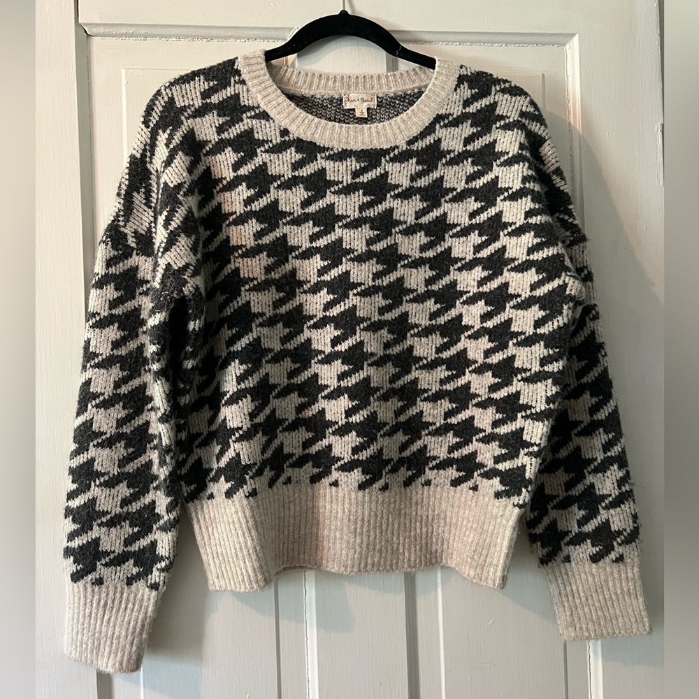 Houndstooth Sweater
